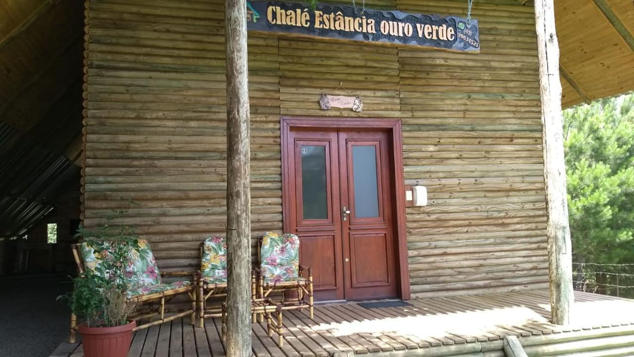 Chale Estancia Ouro Verde Lages Zewnętrze zdjęcie